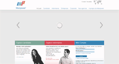 Desktop Screenshot of manpower-maroc.com